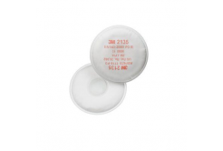 3M 2135 filter P3 okrúhly pre celotvárovú masku či polomasku radu 6000 (pár)