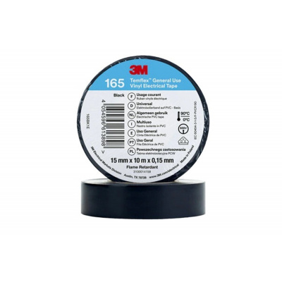 3M Temflex 165 Elektroizolačná páska, 15 mm x 10 m
