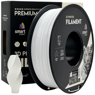Smart Print FG-S47-E1, 3D filament, PLA+, 1,75mm, 1000g, Biely (White)