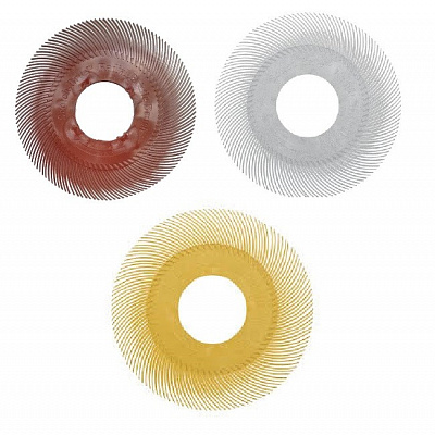 3M Scotch-Brite™ Bristle™ Náhradné lamely k čistiacim kefám, typ C, sada = 8 ks 150 mm x P80
