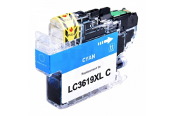 Brother LC-3619XL azúrova (cyan) kompatibilna cartridge