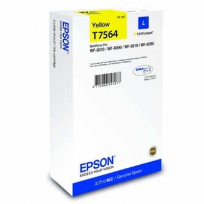 Epson T7564 T756440 žltá (yellow) originálna cartridge