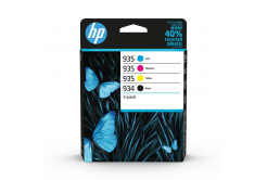 HP 934/935 6ZC72AE farebná (CMYK) sada originálna cartridge