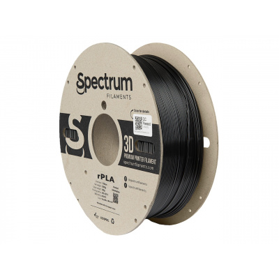 Spectrum 80554 3D filament, r-PLA, 1,75mm, 1000g, Čierny (Traffic black)