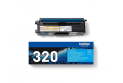 Brother TN-320C azúrový (cyan) originálny toner