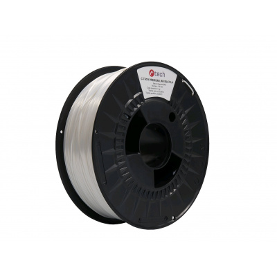 C-Tech 3DF-P-SPLA1.75-9003 3D filament, PREMIUM LINE, Silk PLA, RAL9003, 1,75mm, 1000g, Dopravný biely (Traffic white)