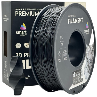Smart Print FG-S118-E1, 3D filament, TPU 95A, 1,75mm, 1000g, Čierny (Black)