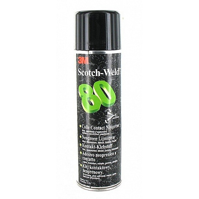 3M 80 Neoprénové kontaktné lepidlo, sprej 500 ml