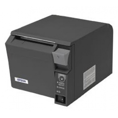 Epson TM-T70II C31CD38032 pokladní tiskárna, USB + serial, černá, řezačka, se zdrojem