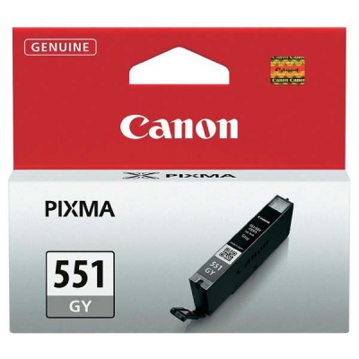 Canon CLI-551GY, 6512B001 sivá (grey) originálna cartridge
