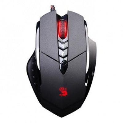 A4Tech Myš Bloody V7 V7MA, 3200DPI, optická, 7tl., drátová USB, černá, herní, V-Track, LAGLESS SHOTING, CORE 3