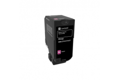 Lexmark 74C20ME purpurový (magenta) originálny toner