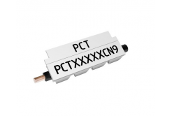 Partex PCT30024CN9, 2,5-3,3mm, 24mm, bílá, 700ks, kontinuální nacvakávací profil