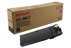 Sharp originálny toner MX-500GT, black, 40000 str., Sharp MX-M283N, 363N, 363U, 453N, 453U, 503N, 503U