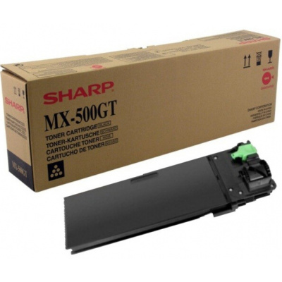 Sharp originálny toner MX-500GT, black, 40000 str., Sharp MX-M283N, 363N, 363U, 453N, 453U, 503N, 503U