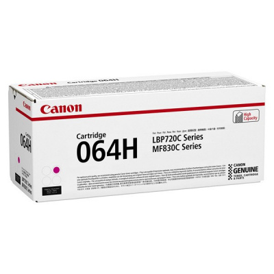 Canon 064 H M 4934C001 purpurový (magenta) originálny toner