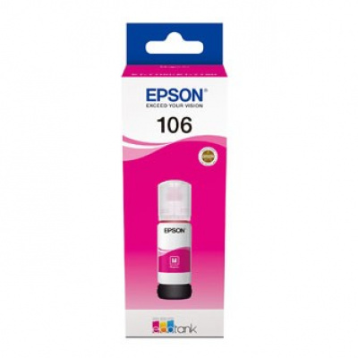 Epson 106 C13T00R340 purpurová (magenta) originálna cartridge