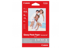 Canon Photo paper Glossy GP-501 0775B005, 210 g/m2, 10x15cm, 10ks, lesklý, biely, foto papier