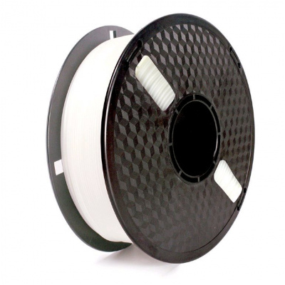 GEMBIRD 3DP-PLA-FL-01-W, 3D filament, PLA flexibilný, 1,75mm, 1000g, biela