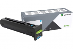 Lexmark 72K0X20 azúrový (cyan) originálny toner