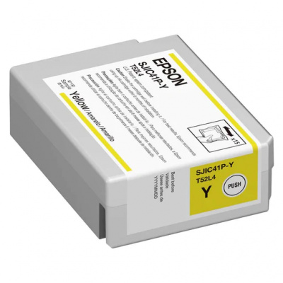 Epson SJIC42P-Y C13T52M440 pre ColorWorks, žltá (yellow) originálna cartridge
