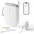 Niimbot D11-H Smart 1AA57281601, štítkovač, biely + role etikiet
