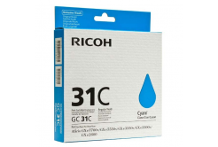 Ricoh GC-31C 405689 azúrová (cyan) originálna cartridge