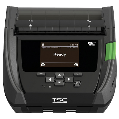 TSC A40LR-A001-1002 DT, tlačiareň štítkov, Alpha 40L, USB, BT (iOS), Wi‑Fi, NFC, 8 bodov/mm (203 dpi), RTC, displej, RFID, OPOS