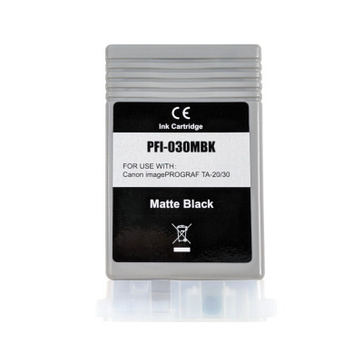 Canon PFI-030MBK, 3488C001 matná čierna (matte black) kompatibilná cartridge