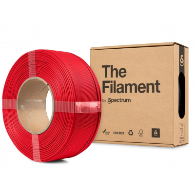 "The Filament" by Spectrum TF-24181, ReFill, HT-PLA, 1,75mm, 1000g, červený (Vivid red)