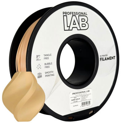 Professional Lab FG-P50-E1, 3D filament, PLA+, 1,75mm, 1000g, Zlatý (Sand Gold)