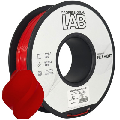 Professional Lab FG-P58-E1, 3D filament, PLA+, 1,75mm, 1000g, červený (Red)