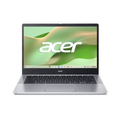 Acer Chromebook 314 CB314-4HT-C1MD NX.KNCEC.001 Notebook, N100, 14", FHD, T, 8GB, 128GB eMMC, UHD, Chrome, Silver, 2R