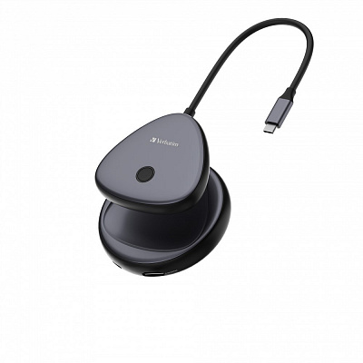 VERBATIM Display adaptér WDA-02 Share My Screen 4K, USB-C hub