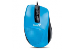 Genius Myš DX-150X 31010231102, 1000DPI, optická, 3tl., drátová USB, modrá