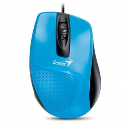 Genius Myš DX-150X 31010231102, 1000DPI, optická, 3tl., drátová USB, modrá