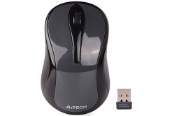 Myš bezdrátová, A4Tech G3-280N, šedá, optická, 1200DPI