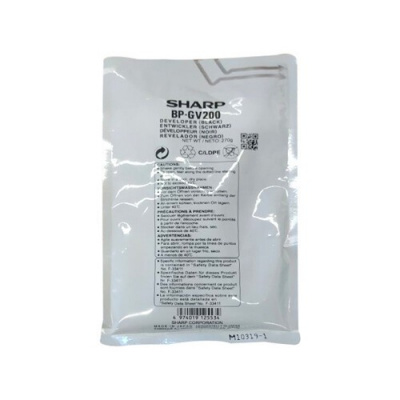 Sharp BP-GV200 čierny (black) originálny developer