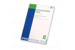 Epson Enhanced Matte Paper, bílá, 250, ks C13S041718, pro inkoustové tiskárny, 210x297mm (A4),