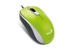 Genius Myš DX-110 31010116112, 1000DPI, optická, 3tl., drátová USB, zelená