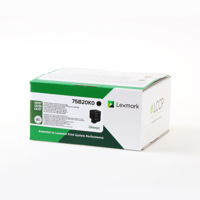Lexmark 75B20K0 čierny (black) originálny toner
