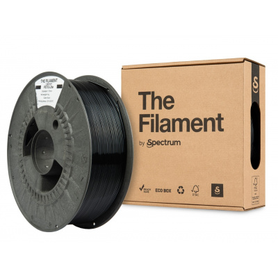 "The Filament" by Spectrum TF-24245, PETG Lite, 1,75mm, 1000g, Čierny (Black)