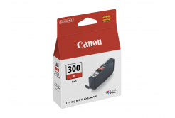 Canon PFI-300R 4199C001 červená (red) originálna cartridge