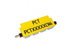 Partex PCT40018CN4, 3,3-4,0mm, 18mm, žlutá, 800ks, kontinuální nacvakávací profil