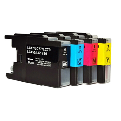 Brother LC-1240 / LC-1280 multipack kompatibilní cartridge