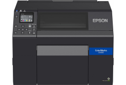 Epson ColorWorks C6500Ae C31CH77102, farebná tlačiareň štítkov, cutter, disp., USB, Ethernet, black