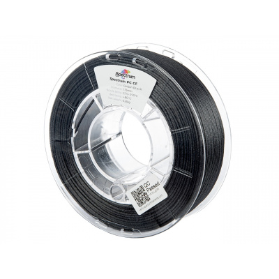 Spectrum 81535 filament, PC CF, 0.25kg, 1.75mm, Carbon Black