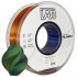 Professional Lab FG-P106-E1, 3D filament, PLA Silk, 1,75mm, 1000g,  Tri Color, Viacfarebný (Orange, Blue, Green)