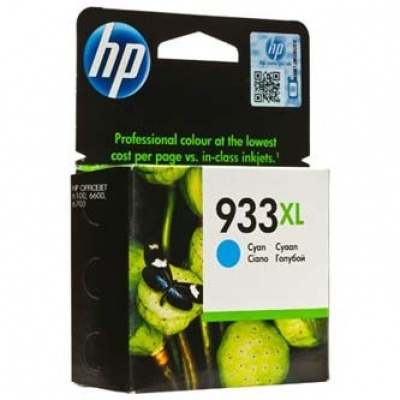 HP 933XL CN054AE azúrová (cyan) originálna cartridge