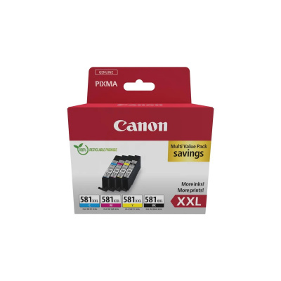 Canon CLI-581XXL 1998C006 farebná (CMYK) sada originálne cartridge